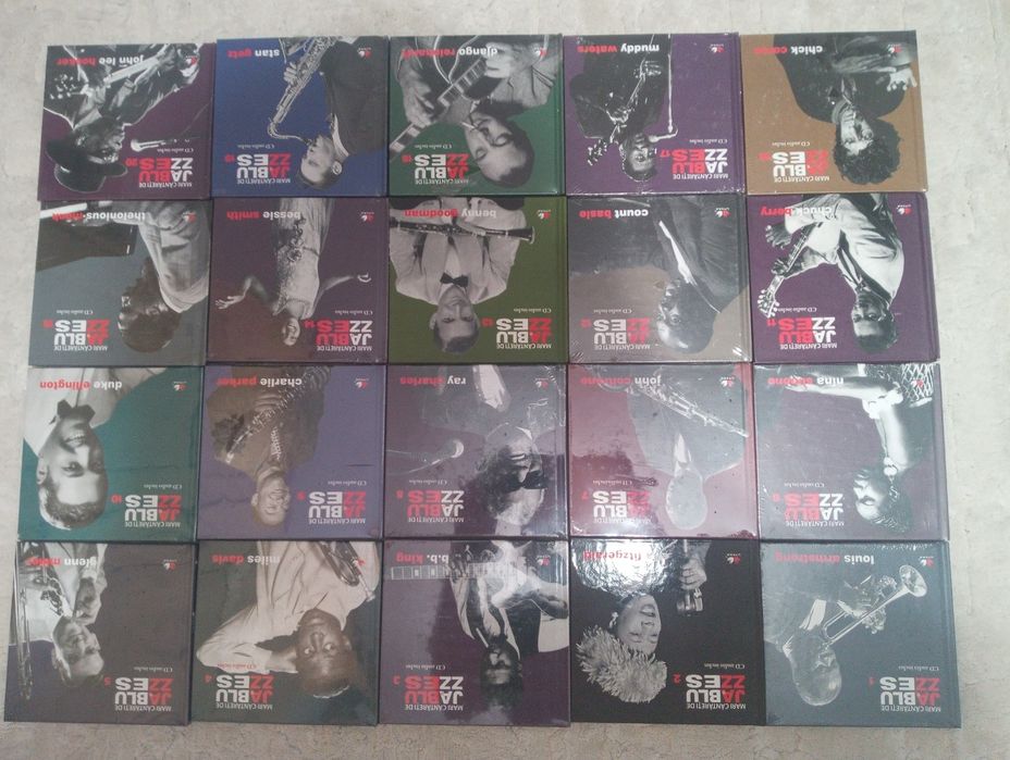 Cd-uri muzica/marii cântăreți de jazz ai blues