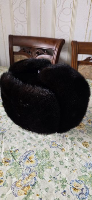 Шапка ушанка мужская