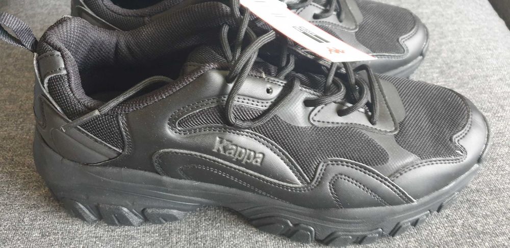 Kappa Veloce Mens Trainers Black Size EUR44