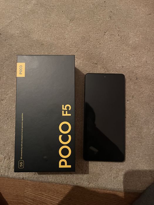 Poco f5 12/256 черный