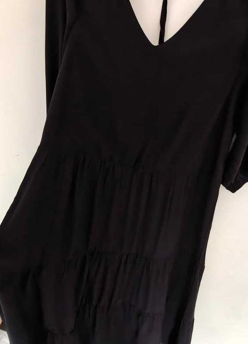 Rochie lunga neagra mas L