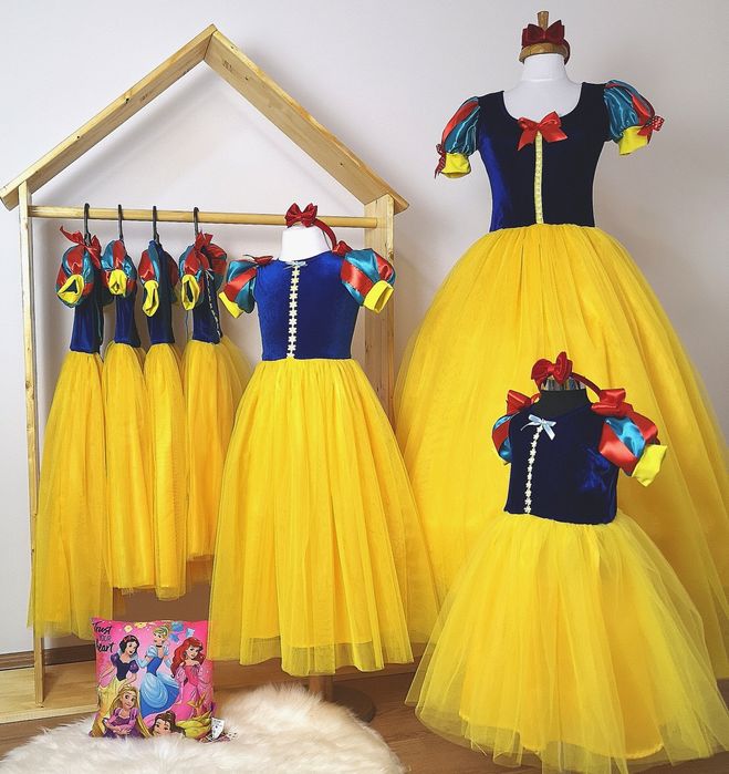 Elsa frozen rochie femei costum fantezie animatori S-M/M-L made în Ro.