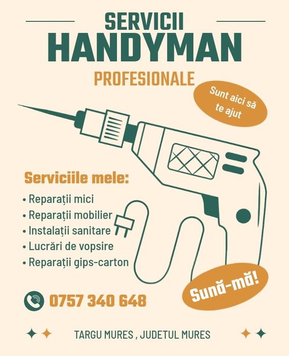 Servicii Handyman - Reparatii