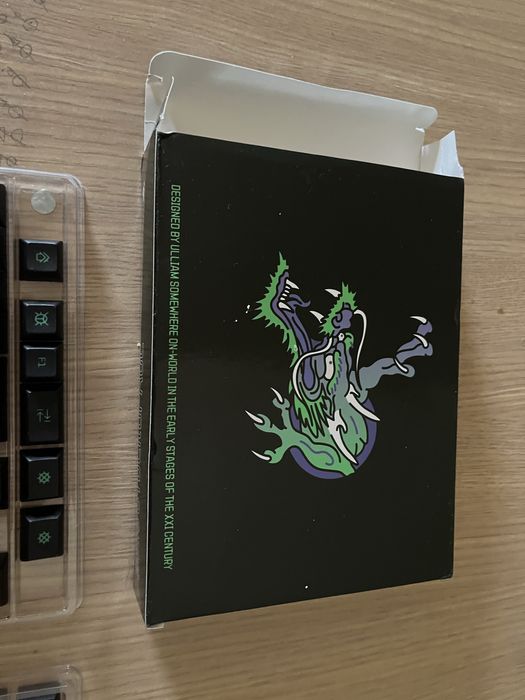 Taste keycaps KAT cyberspace fluorescente tastatura gaming