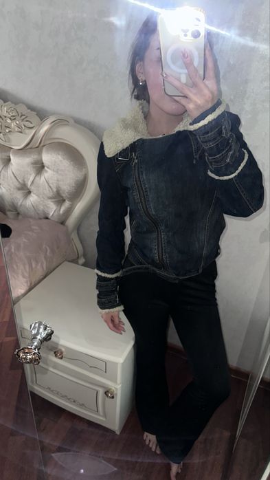 Куртка теплая с манго