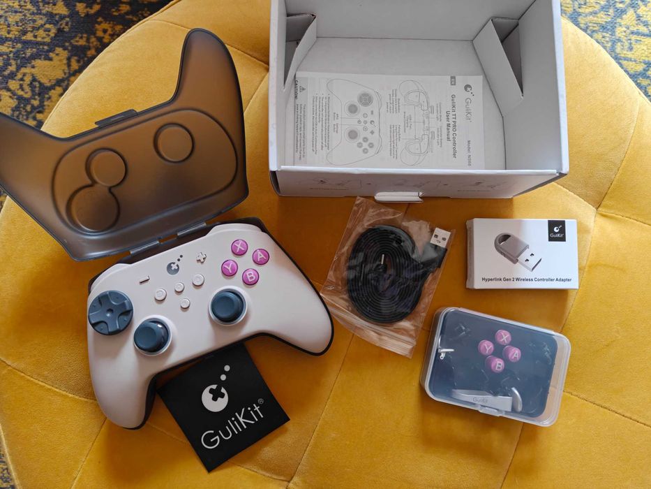Геймпад /Gamepad GuliKit TT Pro с TMR Joysticks + Hyperlink 2 Adapter