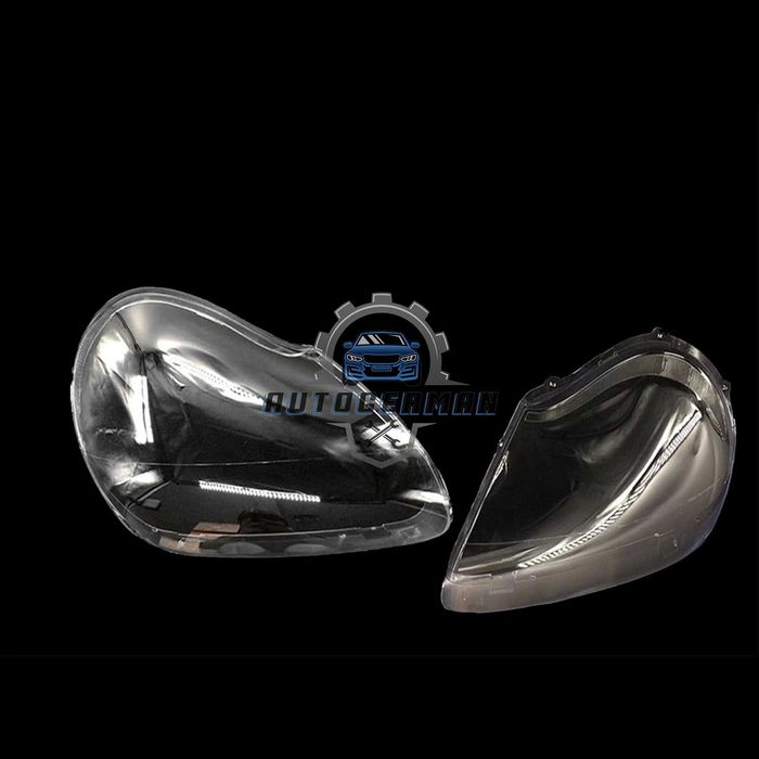 Капаци фарове Porsche Cayenne 2005-2007 стъкло фар ксенон Xenon ляв десен капак фар Порше Кайен прозрачен ремонт резервни части автомобилни аксесоари