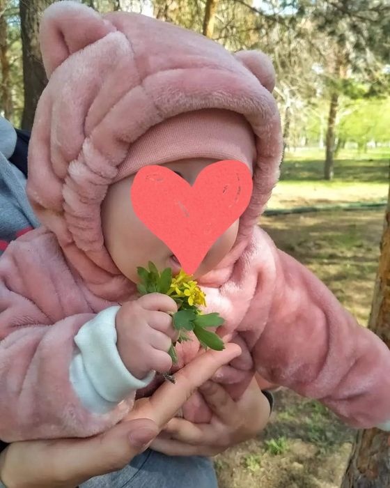 Комбинезон с ушками