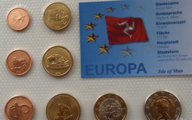 редки ПРОБНИ евросетове монети (не са в обращение)