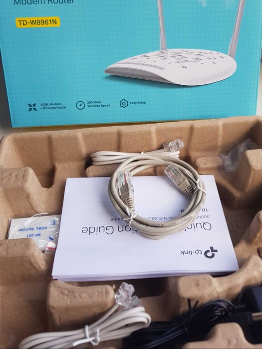 Модем ADSL2+. Модель TD-W8961N.
