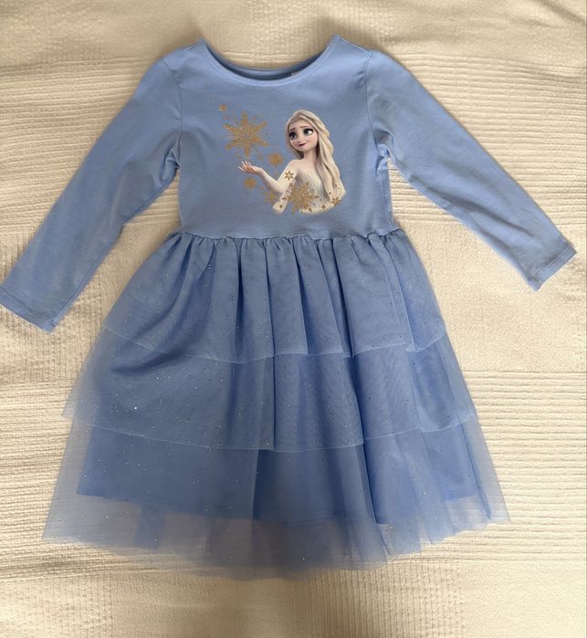 детска рокля Елза 98-104см