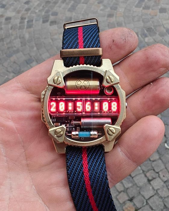 Часы мужские Dosimeter Matrix LED Red