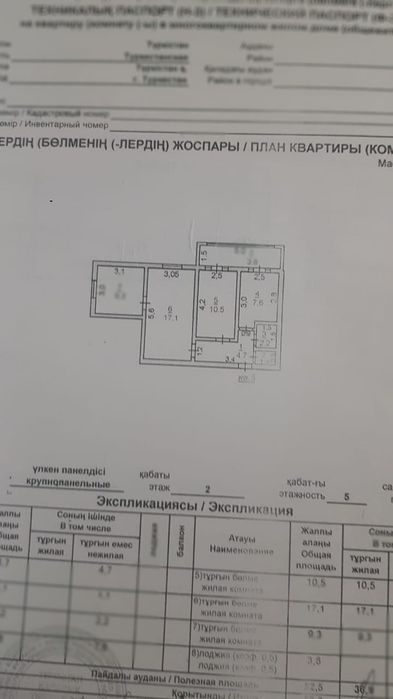 Пәтер сатылады, Түркістан қаласы