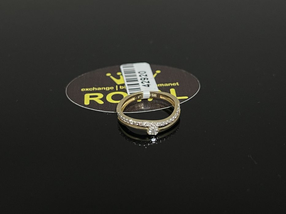 Bijuteria Royal CB : Inel dama aur nou 14k 1,77gr