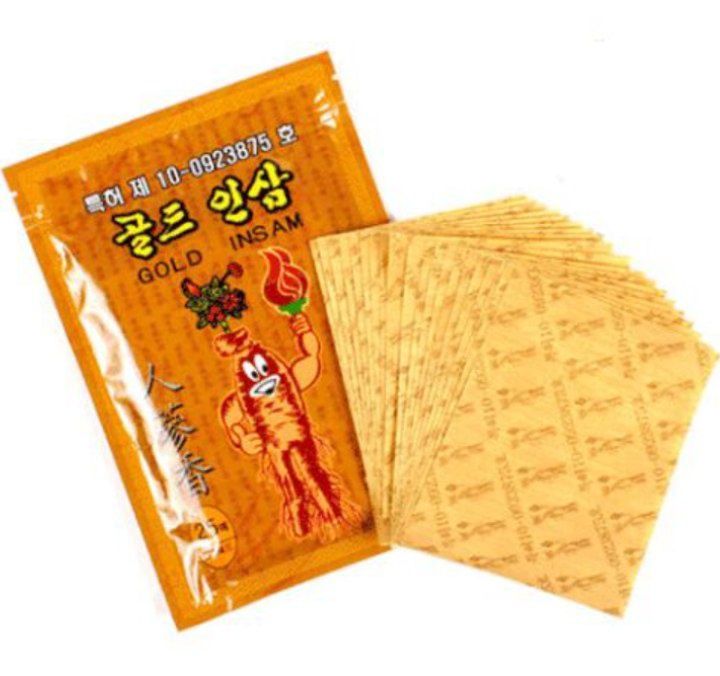 GOLD INSAM lekoplaster