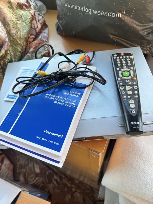 DVD player с пультом
