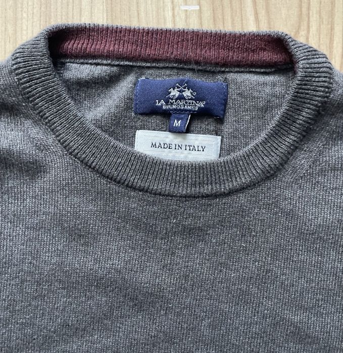 La Martina  / мъжка вълнена фланела M