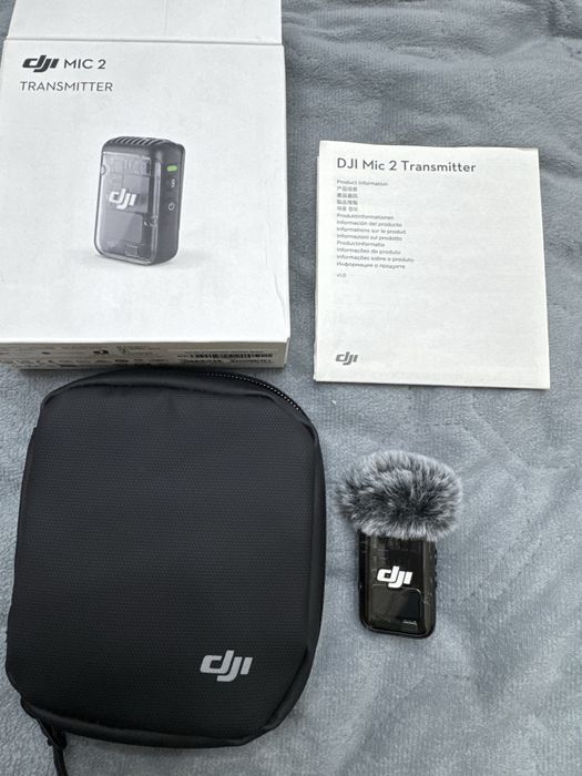 Микрофон DJI Mic 2 Transmitter черный