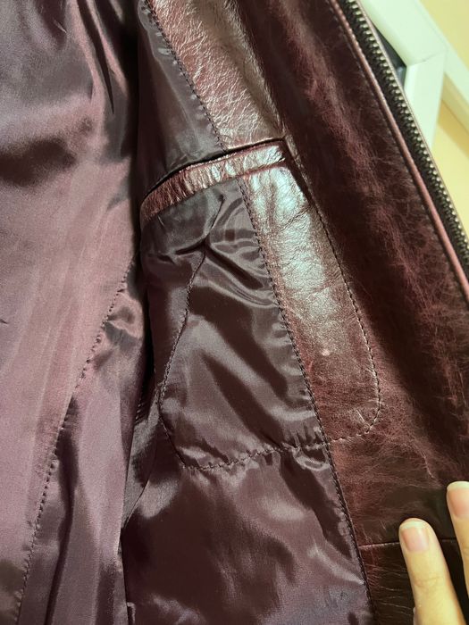 Pardesiu piele Mango