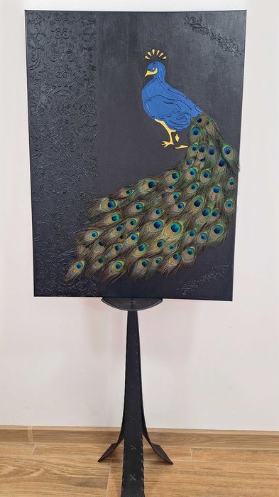 Pictura 3D "Paunul"