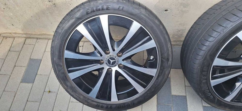 ДЖАНТИ OT W213 , ГУМИТЕ СА GOOD YEAR EAGLE run flate 225/45/18''