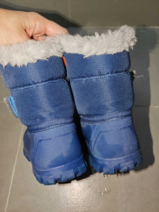 Непромокаеми детски/Бебешки ботуши  с подплата и космонавт Decathlon