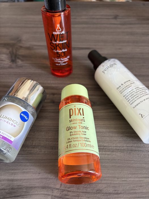 Козметика за лице и коса, нова и употрябвана. Pixi, yenges, nivea, gliss, youth lab, balea