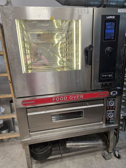 Конвектомат Lainox за 14гастонорми,За варене на консерви, 120°,3800лв