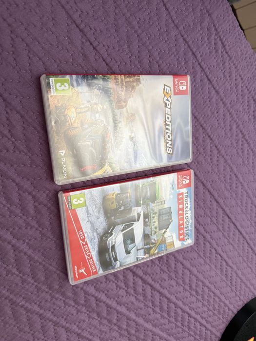 Expeditions и Trucks and Logistics simulator nintendo