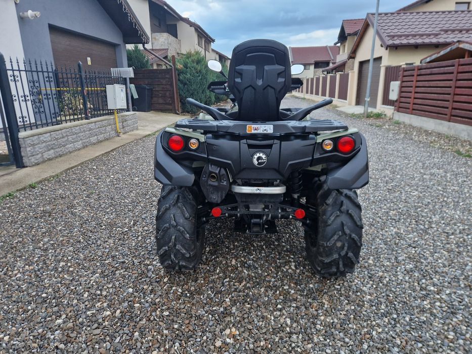 Can Am Outlander Max 650cm, import Finlanda T3, 2019, 4000km!!, variante atv Cf Moto, Polaris