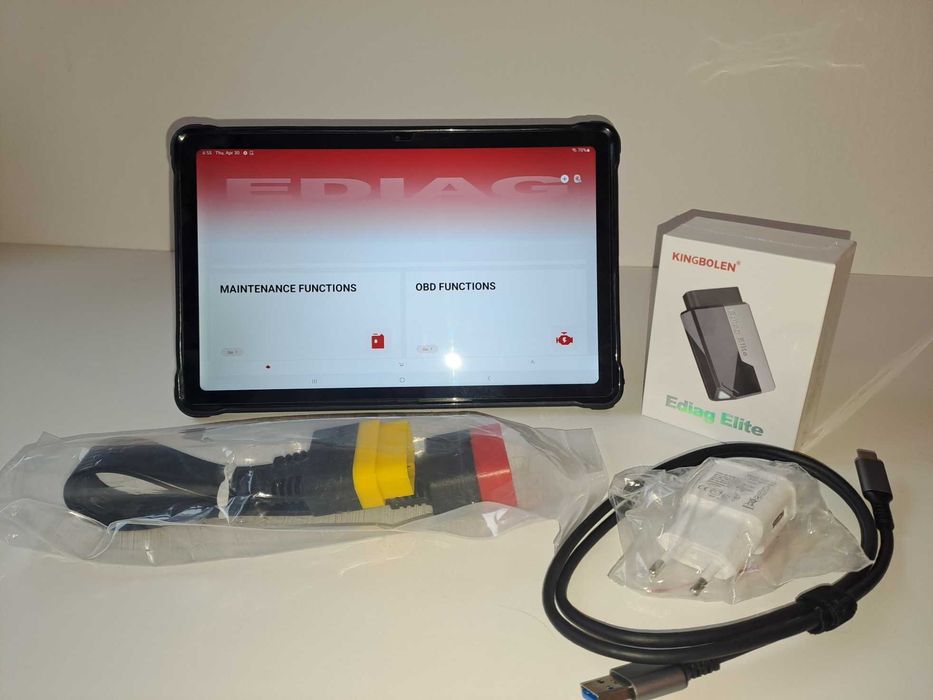 Tester Diagnoza Auto KIT KINGBOLEN Ediag Elite + Samsung Tab A7 (2020) 32GB (NU EXPIRA)