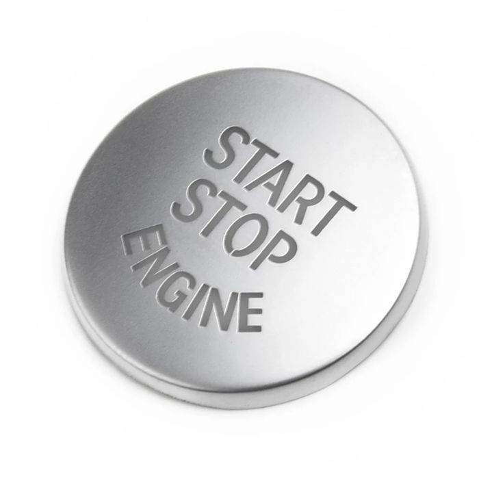 Buton Interior Gri Crom Parcare Start Stop Bmw Seria 3 5 7 F10 F25 X3