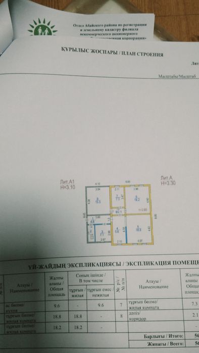 Продается в тихом районе часть Дома.