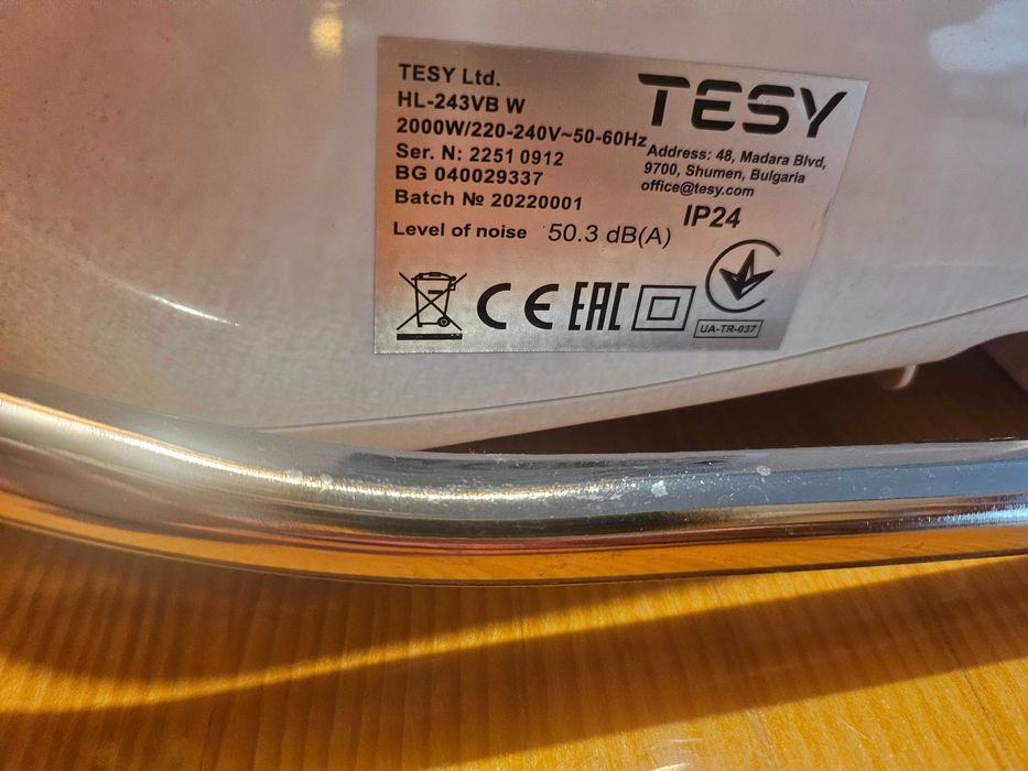 Печка за баня TESY- НОВА , 2 БР