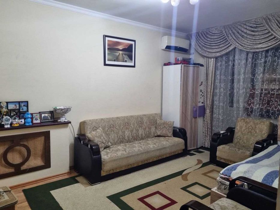 2х комнатная квартира, 1-й этаж