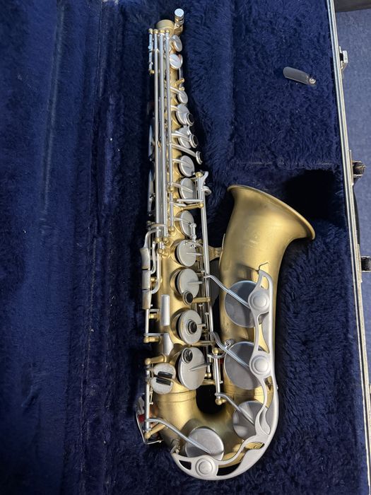 Yamaha YAS-280 Alto Sax – Recondiționat Complet – Aspect Mat Auriu Unicat