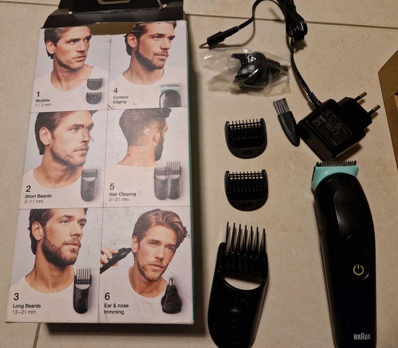 Машинка за подстригване Braun MGK5513, 6-in-1