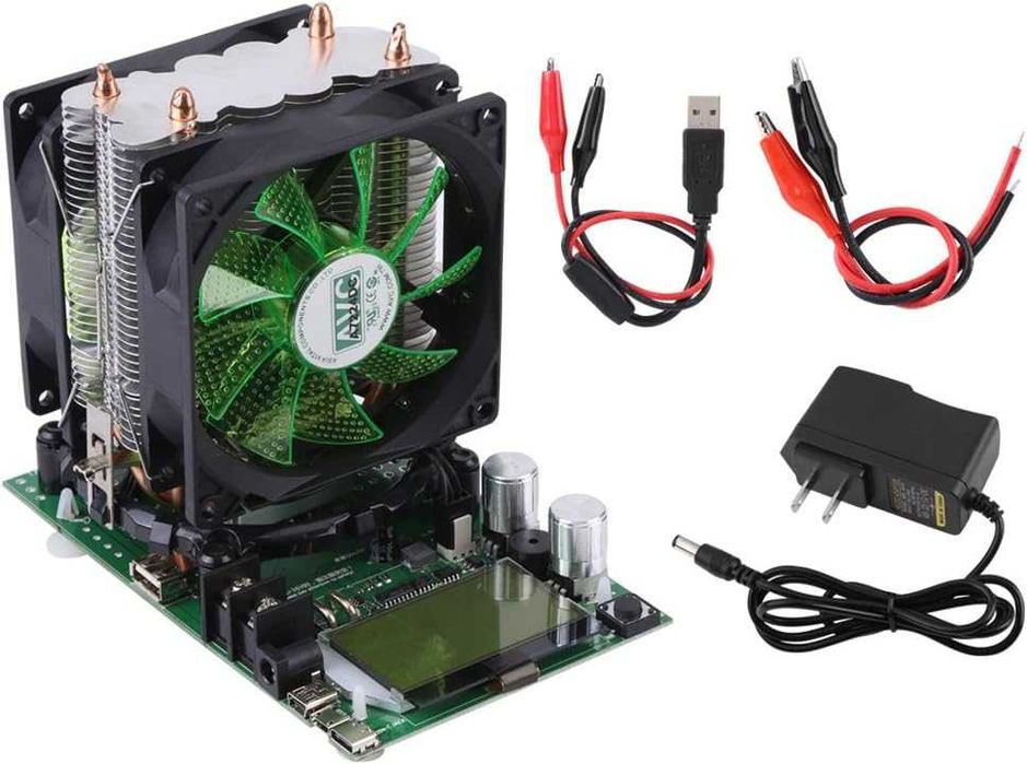 Tester Capacitate Baterii Electronic Load 180W 200V 20A