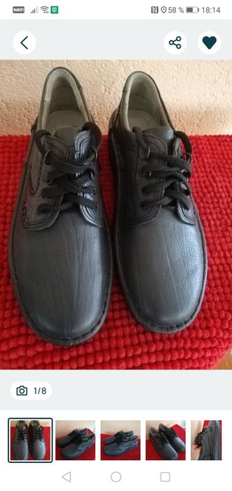 Lot 3 perechi de pantofi piele naturala