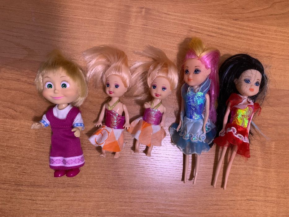 5 куколок в отличном состоянии