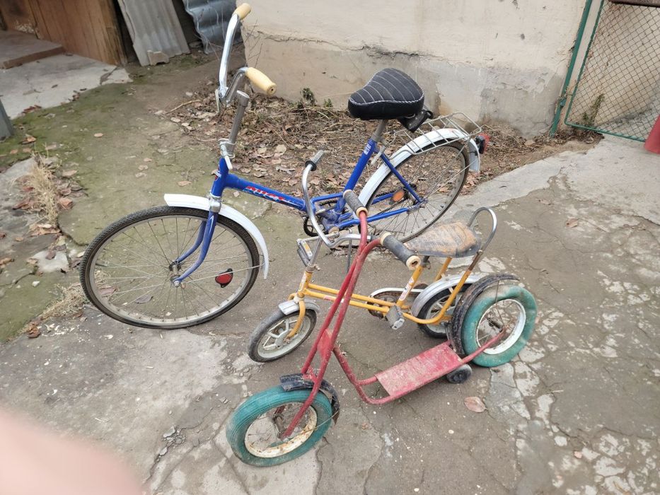 Продаются велосипеды и спмокат СССР