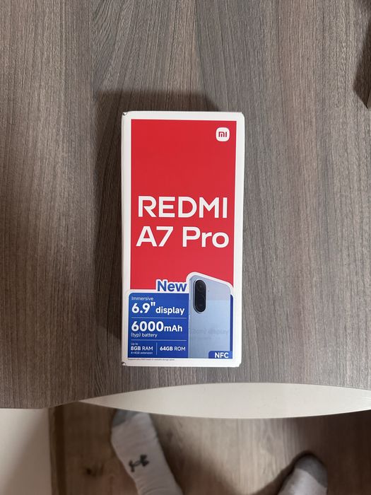 Xiaomi Redmi A7 Pro Nou Sigilat | 8GB RAM | 64GB | NFC | 6000mAh + Cartela Orange