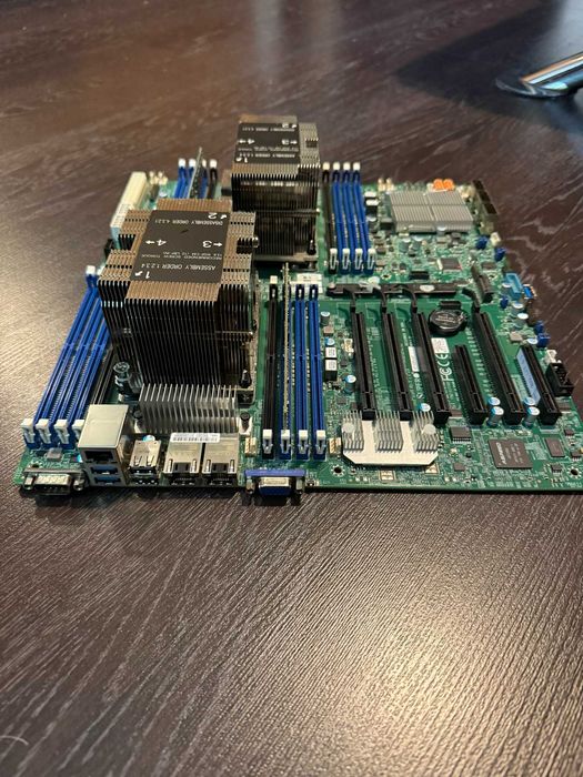Placa de baza server xeon 3647 Supermicro X11DPi-NT 10G + 2*Intel 4112