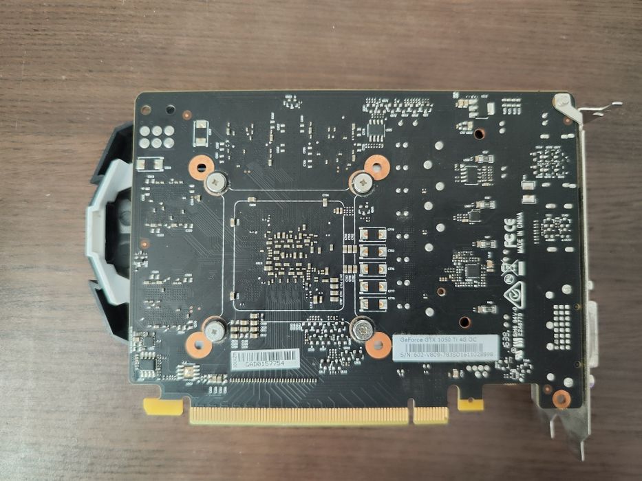 MSI GeForce® GTX 1050 Ti 4G OC, 4GB GDDR5, 128-bit