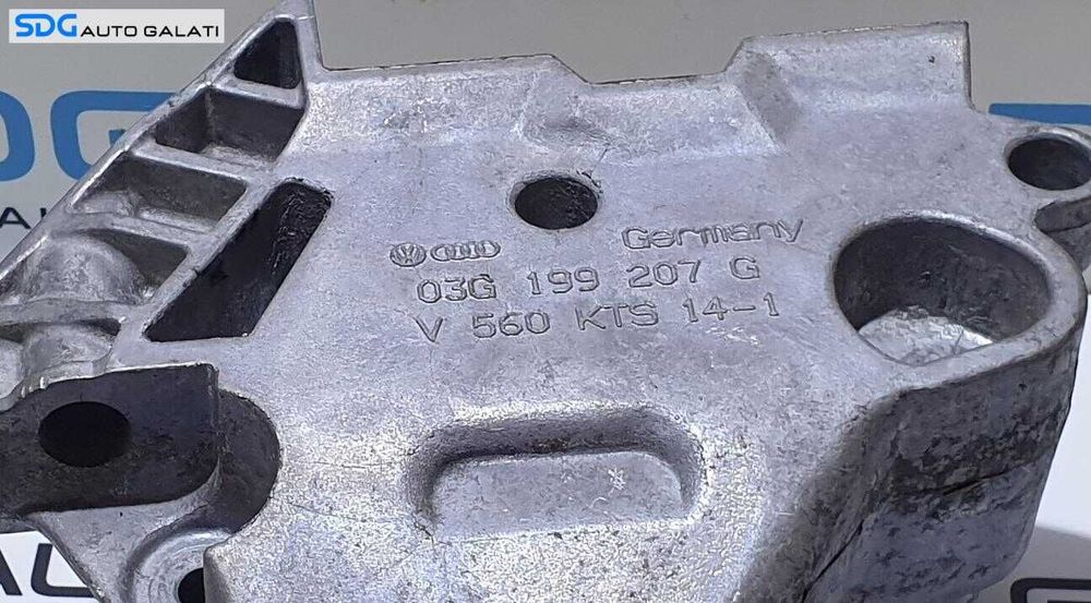 Suport Motor Dreapta Volkswagen Touran 2.0 TDI AZV BKD BMM 2003 - 2010 Cod 03G199207G