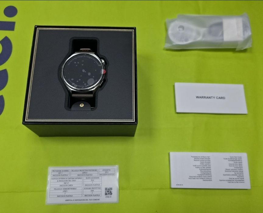 *** КАТО НОВ 46mm Huawei watch GT 6 Гаранция Yettel 2028 Gray / GT6