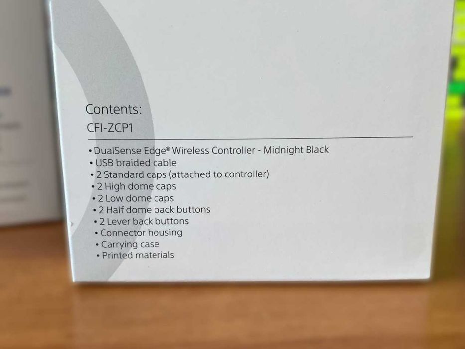 Новый оригинальный DualSense Edge Black PS5 геймпад