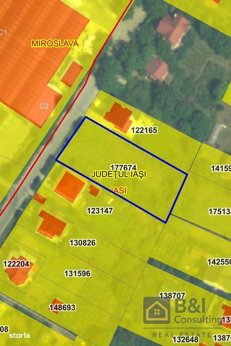 Oportunitate: Teren 1.666 mp | PUZ Aparthotel (P+2E) | Asfalt | Iasi