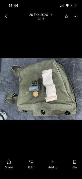 Masca de gaze M9A1 americana