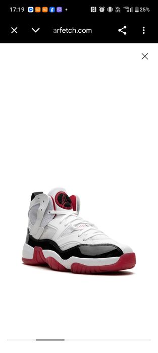 Jordan Jumpman Two Trey маратонки за момче 37.5
White Gym Red Black